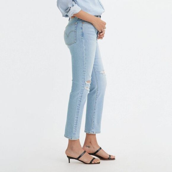 Open Box - Levi's -  Women's High-Rise Wedgie Straigh Struck By Lightning - Picture 2 of 3